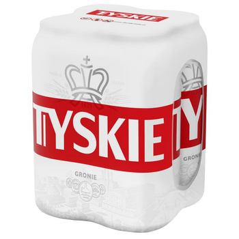 PIWO TYSKIE GRONIE 5,2% 0,5L 4PACK PUSZ.
