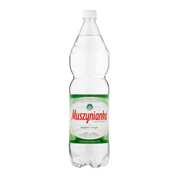 WODA MUSZYNIANKA NGAZ 1,5L PET