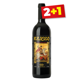 WINO BRASCO SWEET RED WINE C/S 11%  0,75L