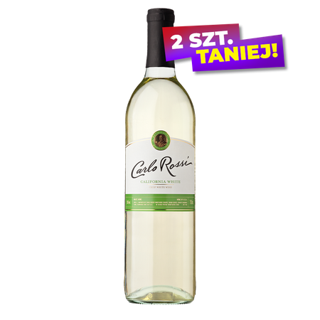 WINO CARLO ROSSI WHITE 0,75L 10,5%