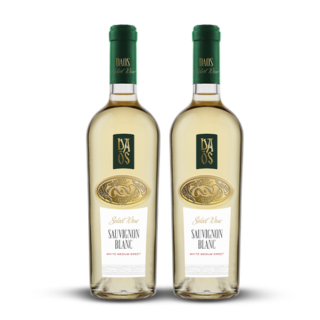 2 x WINO DAOS SAUVIGNON BLANC 12% B/PS 0,75L