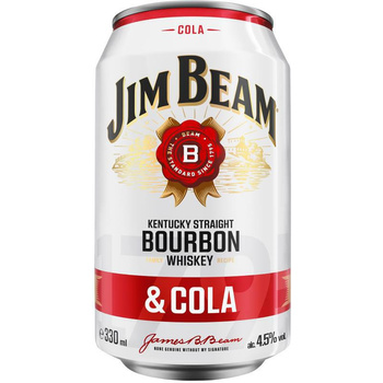 4 x DRINK JIM BEAM&COLA 4,6% 330ML