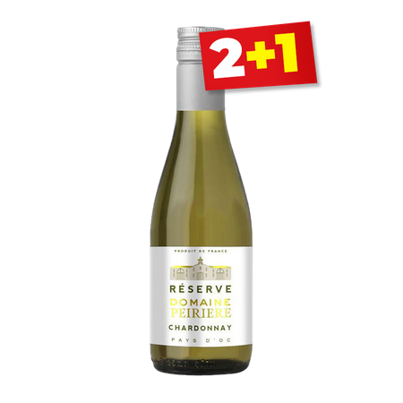 WINO DOMAINE PEIRIERE RESERVE CHARDONNAY 13% B/W 0,187L