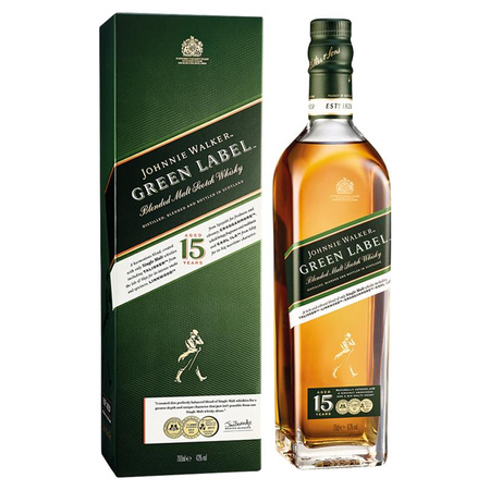 WHISKY JOHNNIE WALKER GREEN 0,70L 43% KART.