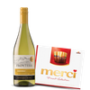ZESTAW WINO FRONTERA CHARDONNAY + CZEKOLADKI MERCI