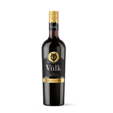 WINO VULK RUB.&CAB.DRY RED C/W 0,75L