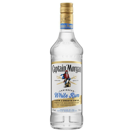 RUM CAPTAIN MORGAN WHITE 0,70L 37,5%