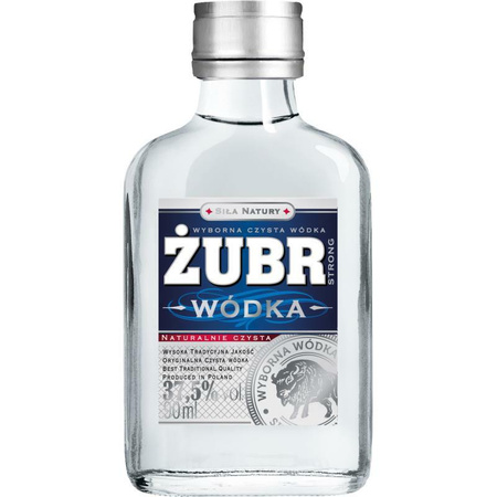 WÓDKA ŻUBR STRONG 37,5 % 0,09L