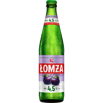 PIWO ŁOMŻA ŚLIWKA 4,5%  0,5L BUT BZW.