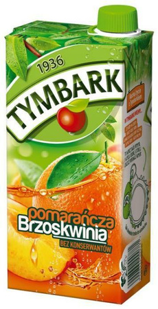 NAPÓJ POMAR/BRZOSKW TYMBARK 1L KART.