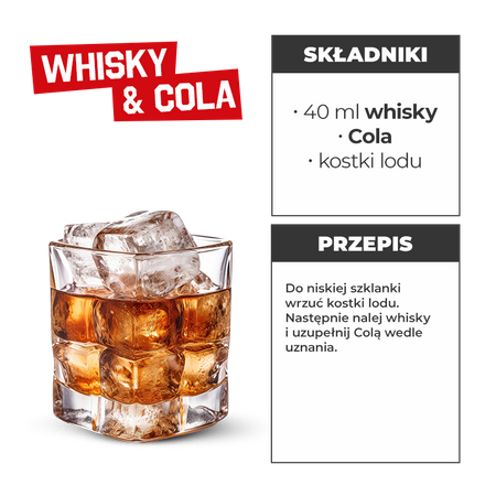 DRINK WHISKY&COLA