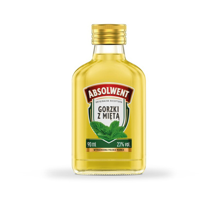 ABSOLWENT GORZKI Z MIĘTĄ 0,09L 23%