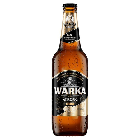 PIWO WARKA STRONG 0,5L BUT. ZW.