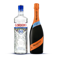 Rhubarb & Ginger No-Gin Fizz