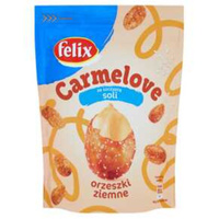 ORZESZKI ZIEMNE CARMELOVE W KARMELU Z SOLĄ FELIX 160G