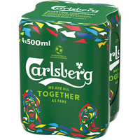 PIWO CARLSBERG PILSNER 0,5L 4PACK PUSZ.