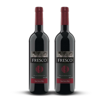 2 x WINO FRESCO ROSSO PÓŁSŁODKIE 10% C/PS 0,75L