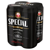 PIWO SPECJAL JASNE PEŁNE PUSZKA 4PACK 0,5L