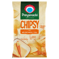 CHIPSY PRZYSNACKI WIEJSKIE MASLEM Z SOLĄ 135g