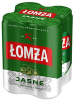PIWO ŁOMŻA JASNE 0,5L 4PACK PUSZ.