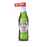 ZESTAW PIWO PERONI NASTRO AZZURRO 0% 0,33L BUT. BZW. 24 SZTUKI