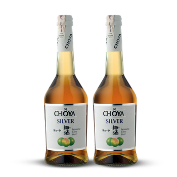 2 x WINO CHOYA PLUM SILVER 10% B/S 0,5L